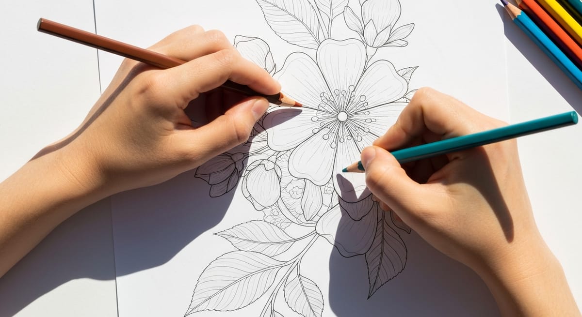 Come colorare i fiori: consigli per petali, foglie e bouquet realistici