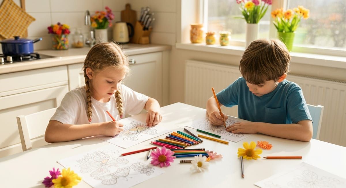 Vårmålarbilder för barn: 15 roliga aktiviteter för säsongen