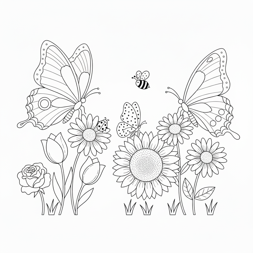Butterfly Garden - Image B