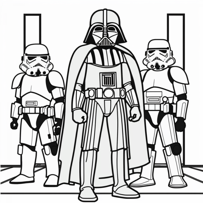 Darth Vader - Top Coloring Pages